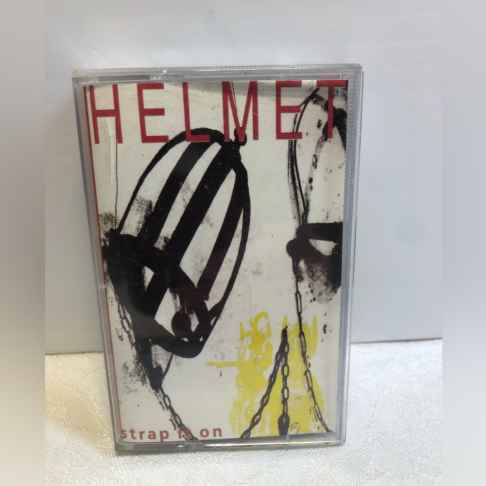 Helmet Strap It On Cassette 1990 Cassette Tested Alternative Metal
